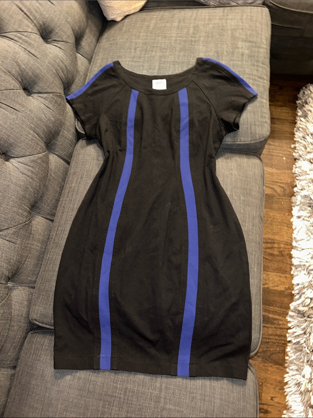 Yoana Baraschi Color Block Mini Dress Size 12 Like New